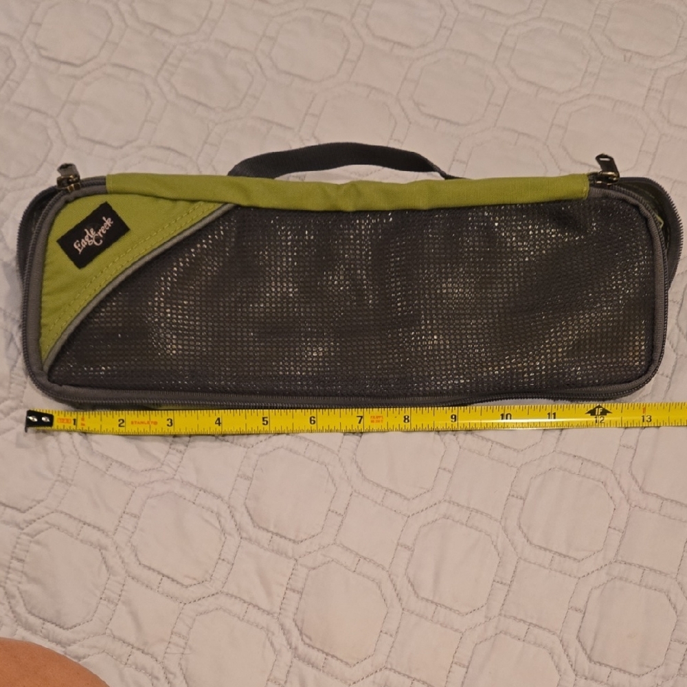 Stylish Black and Green Men's Bag